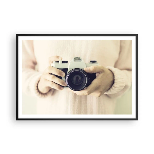 Plakát v černém rámu - Pro více informací… - 100x70 cm