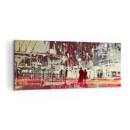 Obraz na plátně - Velkoměstská doprava - 120x50 cm