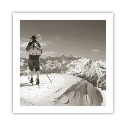 Plakát - Stejné hory - 50x50 cm