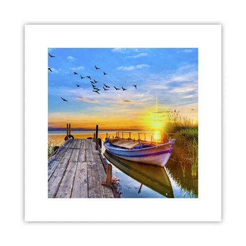 Plakát - Na shledanou zítra - 30x30 cm