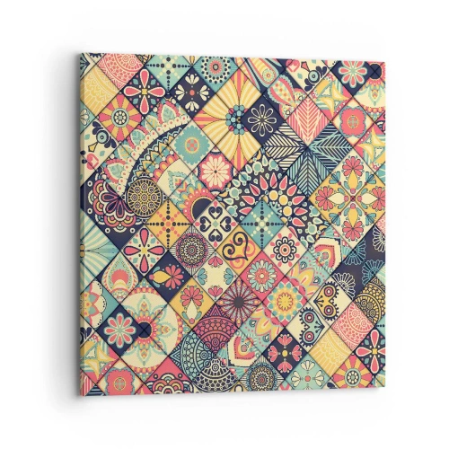 Obraz na plátně - Marokánská vize - 70x70 cm