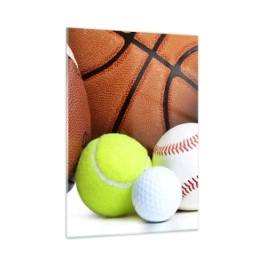 Obraz na skle - Spojuje nás fotbal! - 50x70 cm