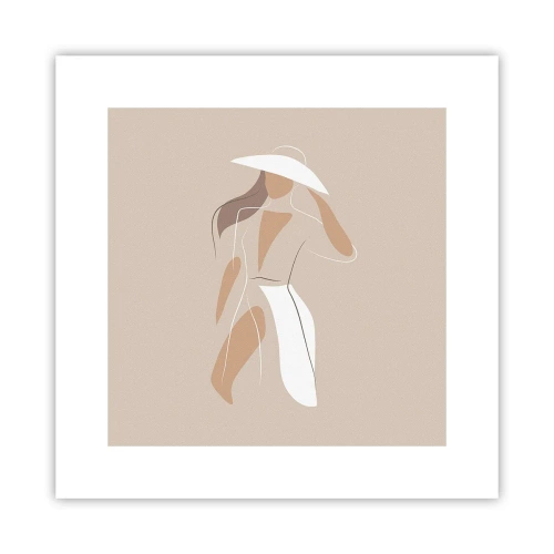 Plakát - Móda je zábava - 30x30 cm