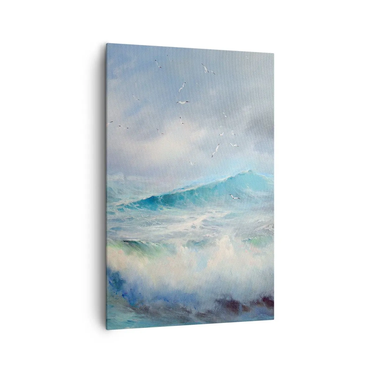 Obraz na plátně - „Vichřice zavyla triumfálně…“ - 80x120 cm