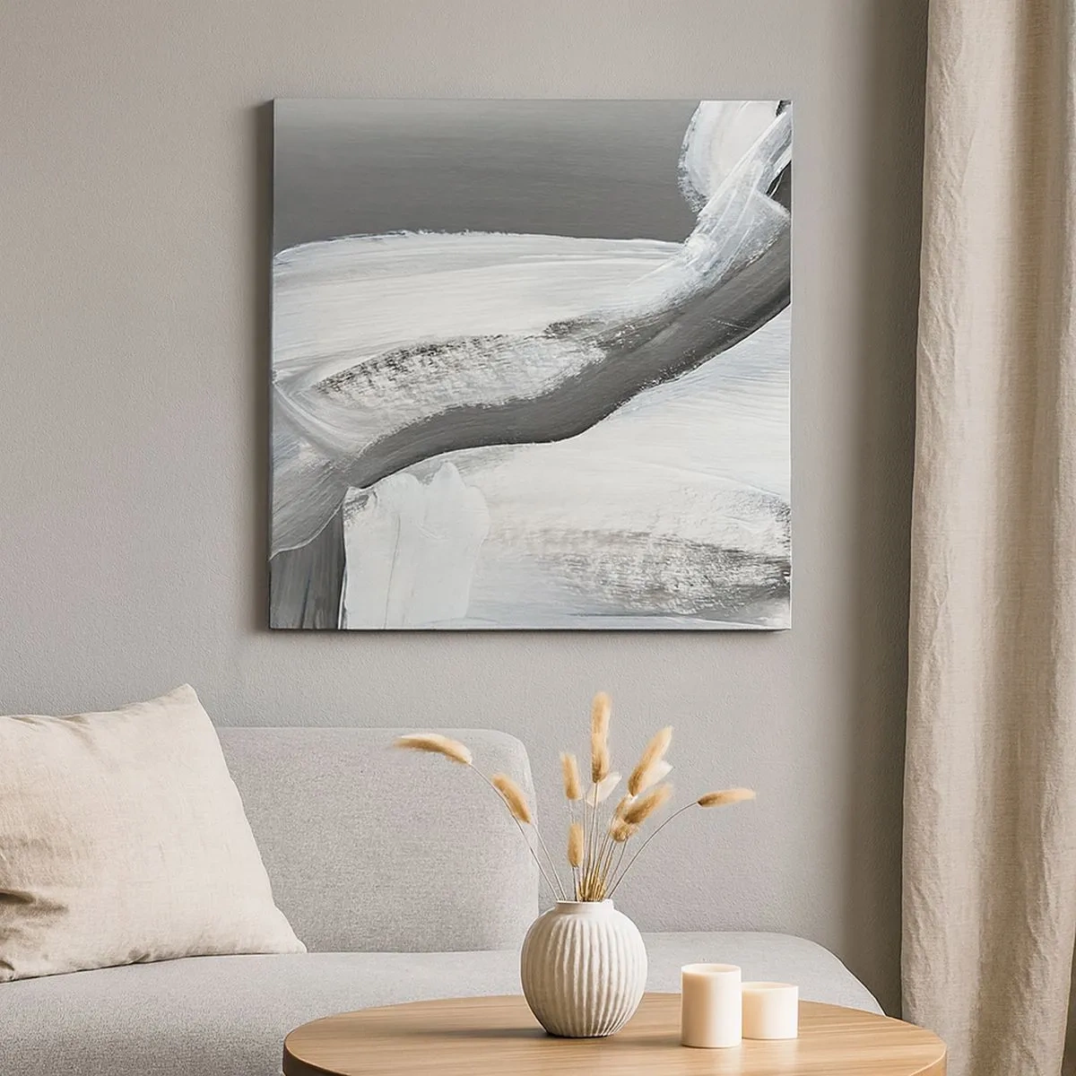 Obraz na plátně - Pevným pohybem - 30x30 cm