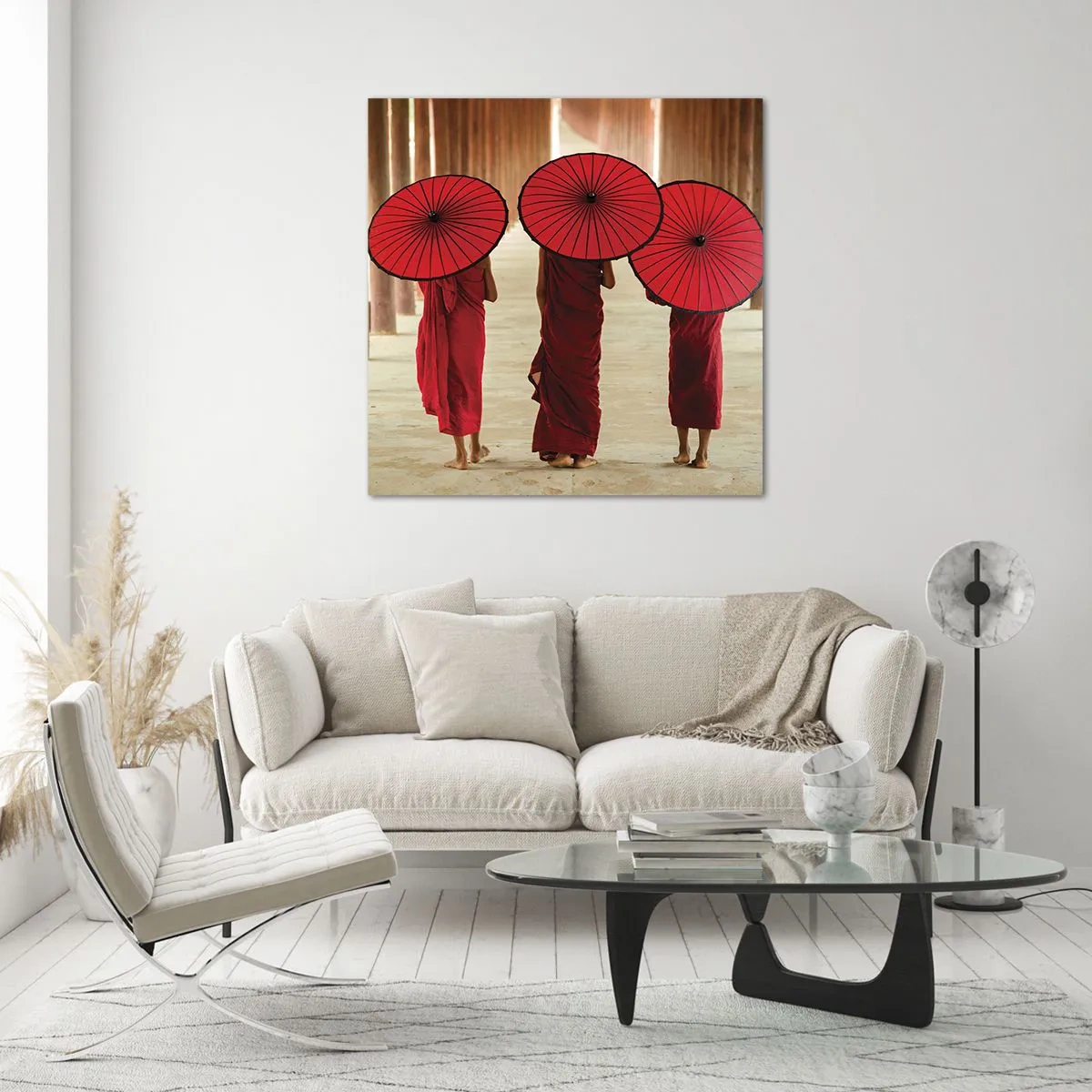 Obraz na skle - Na cestě do Čisté říše - 50x50 cm