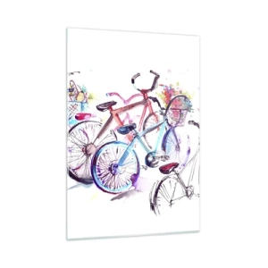 Obraz na skle - Sjezd Antimoto klubu - 50x70 cm
