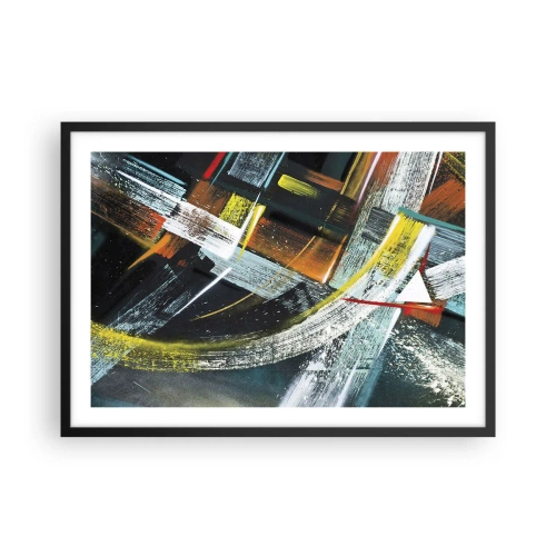 Plakát v černém rámu - Energie pohybu - 70x50 cm