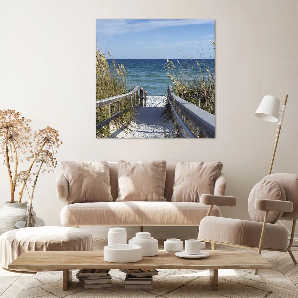 Obraz na plátně - Na slunci, ve větru - 40x40 cm