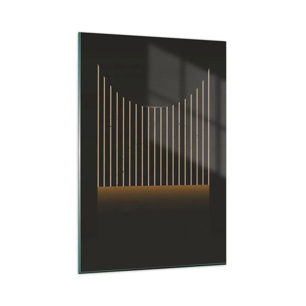 Obraz na skle - Prozkoumat temnotu - 80x120 cm