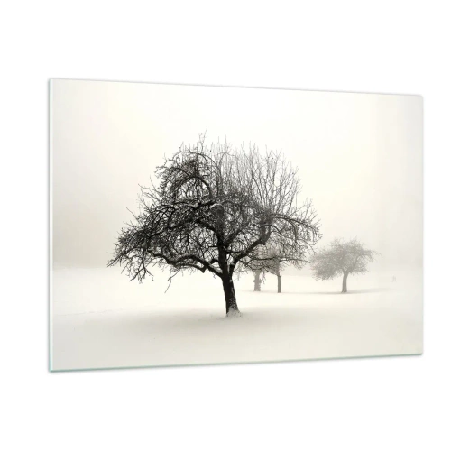 Obraz na skle - Zimní sen - 120x80 cm