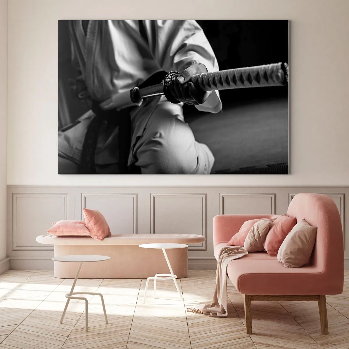 Obraz na skle - Duše bojovníka - 120x80 cm