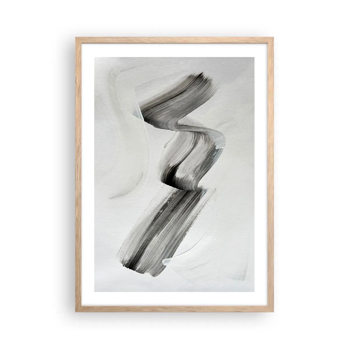 Plakát v rámu světlý dub - Jen tak pro radost - 50x70 cm