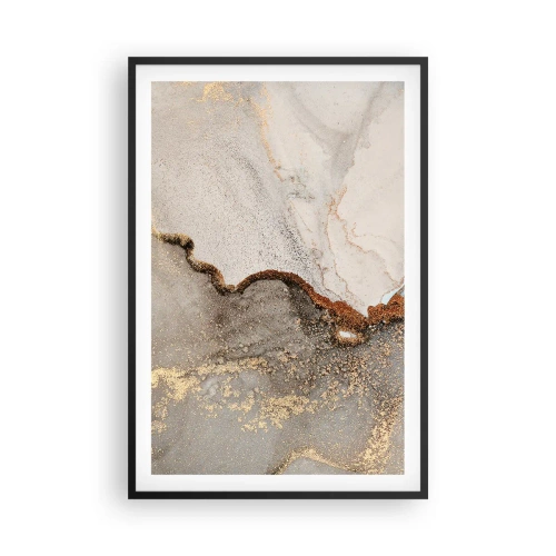 Plakát v černém rámu - Na hranici barev - 61x91 cm