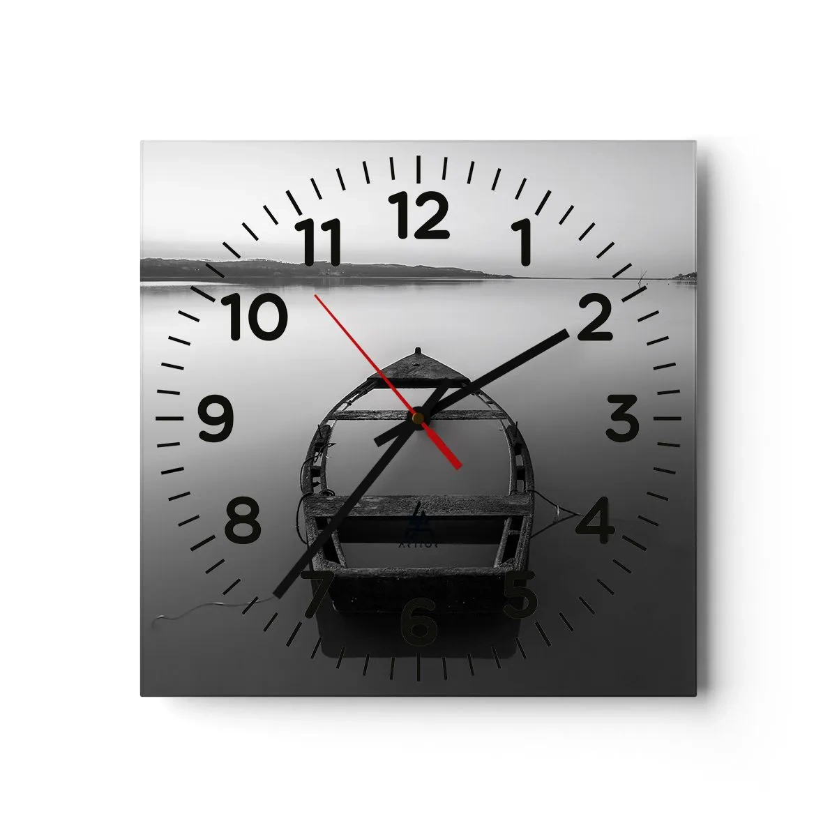 Nástěnné hodiny - Stesk a melancholie - 30x30 cm