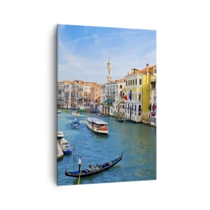 Obraz na plátně - Doprava jediná na světě - 70x100 cm