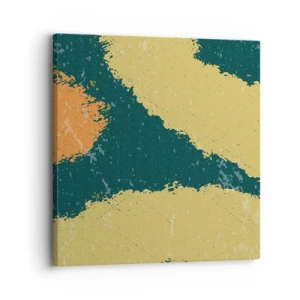 Obraz na plátně - Abstrakce – zpomalený pohyb - 30x30 cm