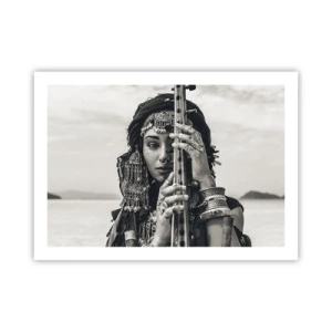 Plakát - Samotná hudba orientu - 70x50 cm