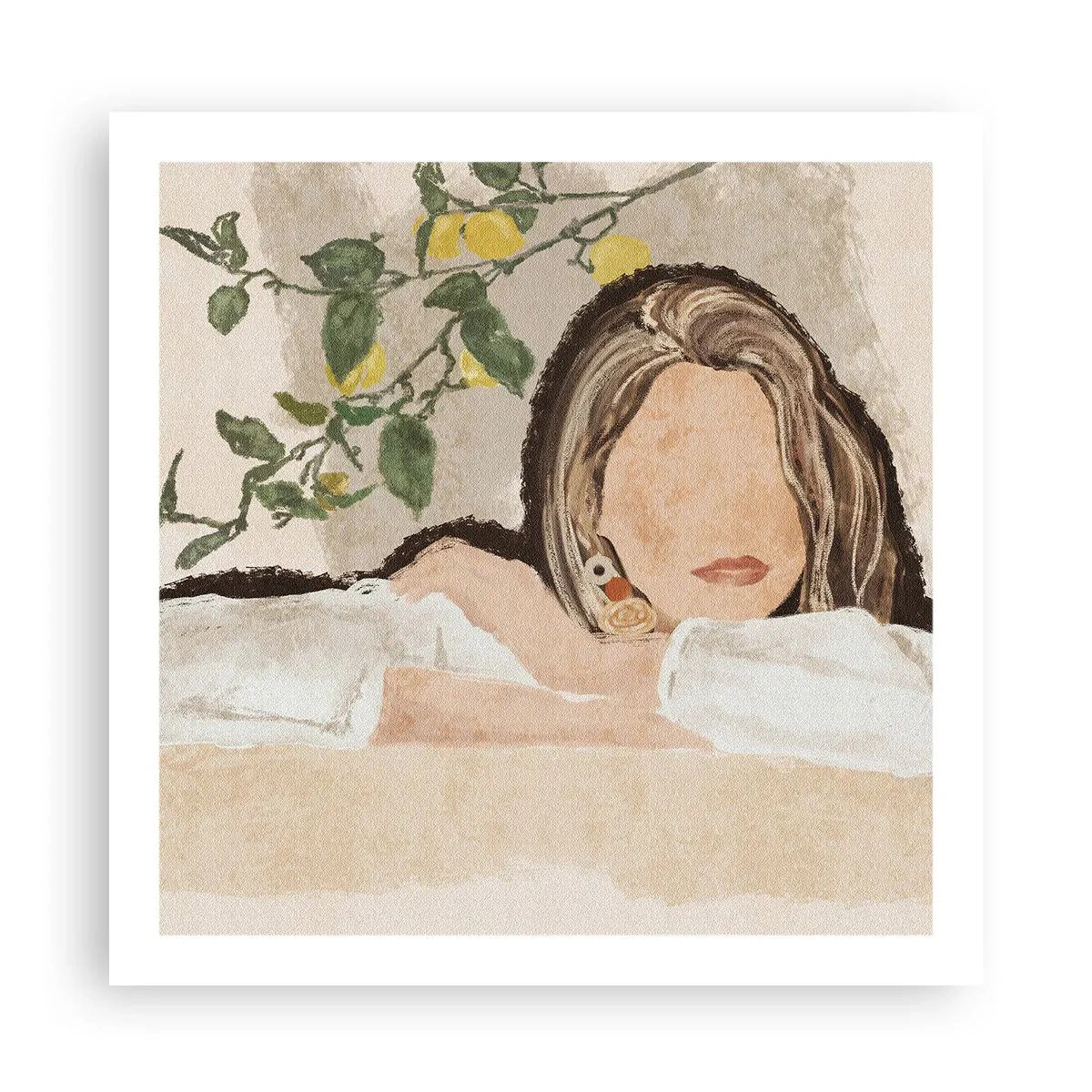 Plakát - Krasavice z jihu - 60x60 cm