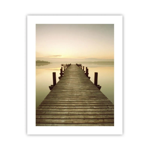 Plakát - Rozbřesk, svítání, světlo - 40x50 cm