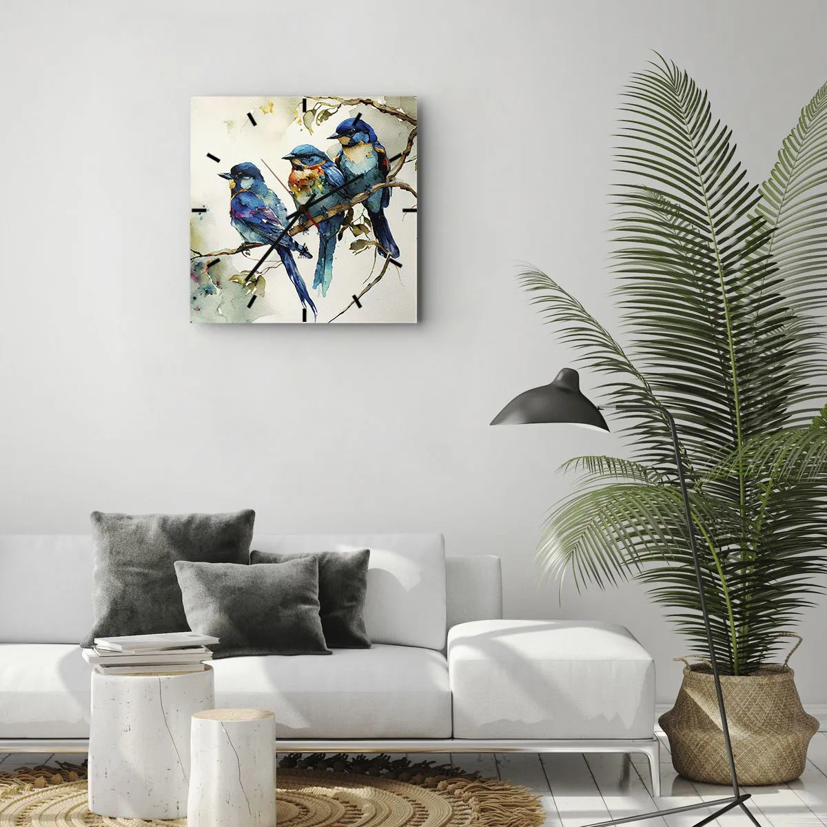 Nástěnné hodiny - Urazil se? - 30x30 cm