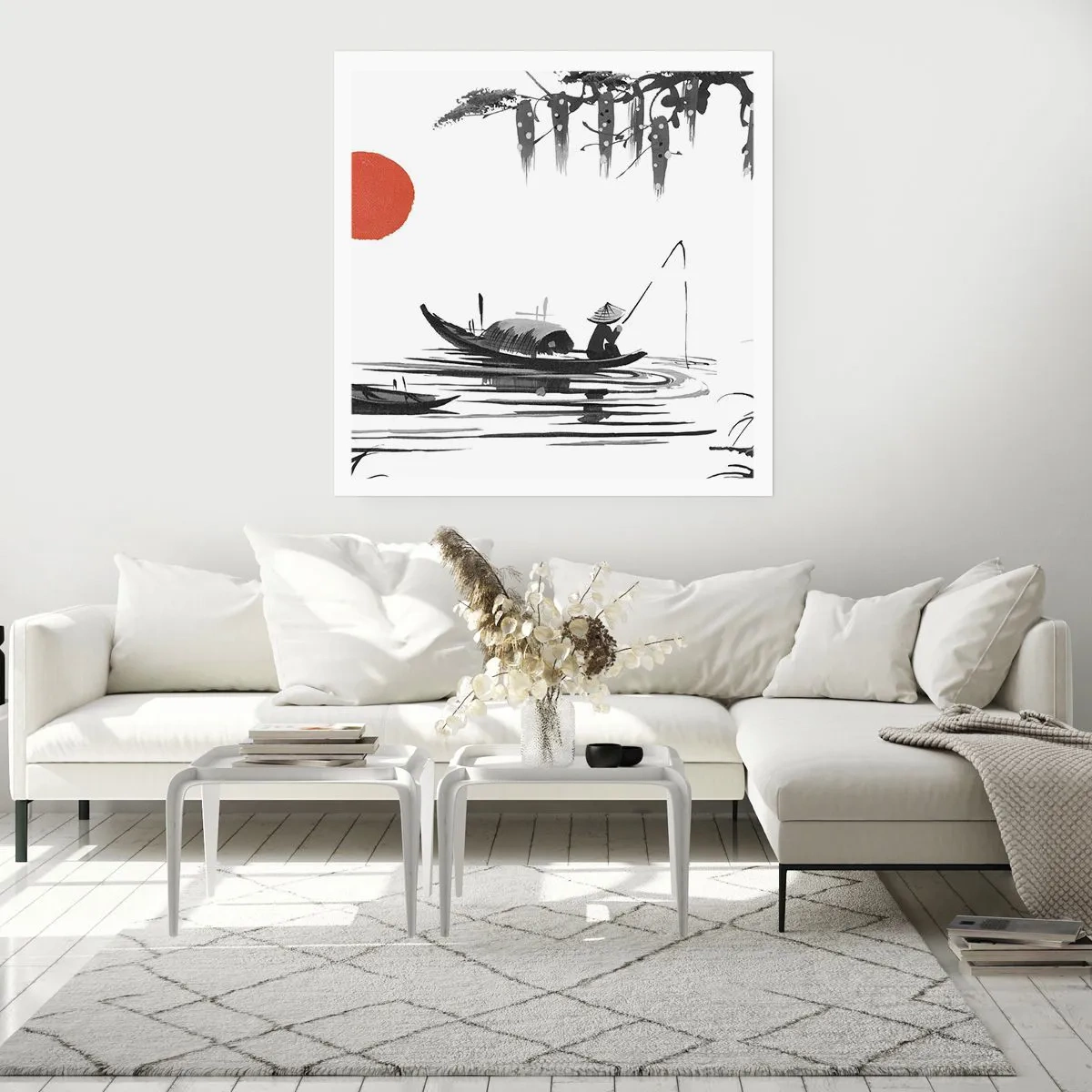 Plakát - Asijské odpoledne - 50x50 cm