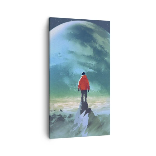 Obraz na plátně - Objevitel nové zemi - 45x80 cm