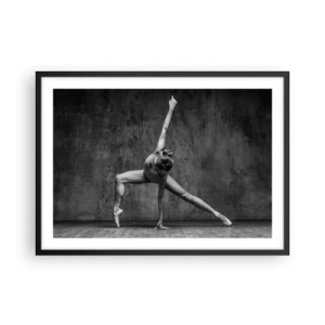 Plakát v černém rámu - Ideál rovnováhy - 70x50 cm