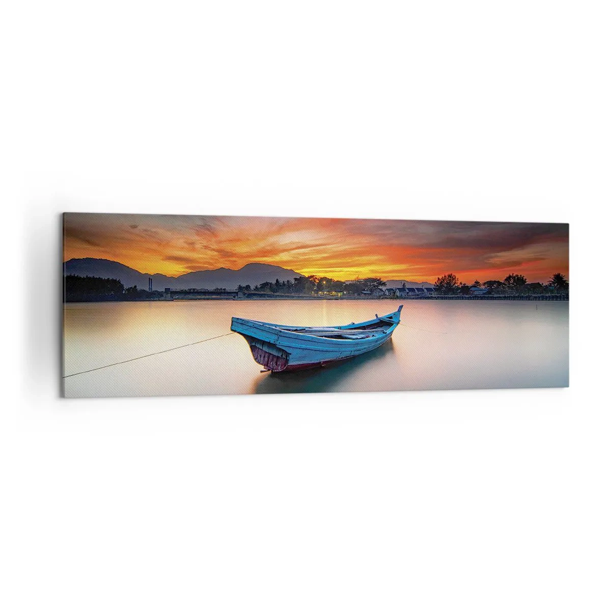 Obraz na plátně - Blíží se dobrá noc - 160x50 cm