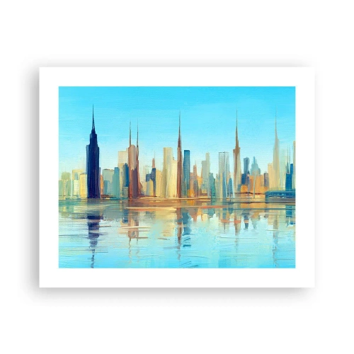 Plakát - Prosluněná metropole - 50x40 cm