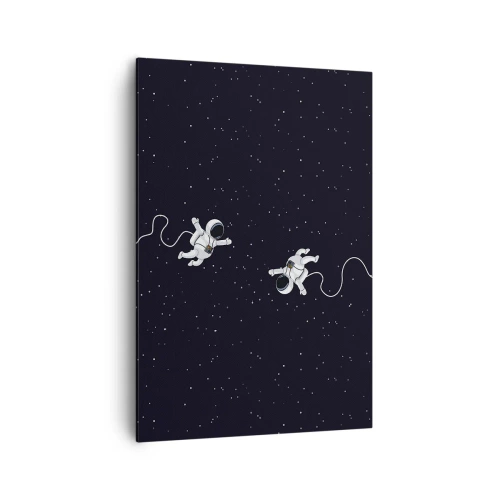 Obraz na plátně - Kosmický tanec - 70x100 cm