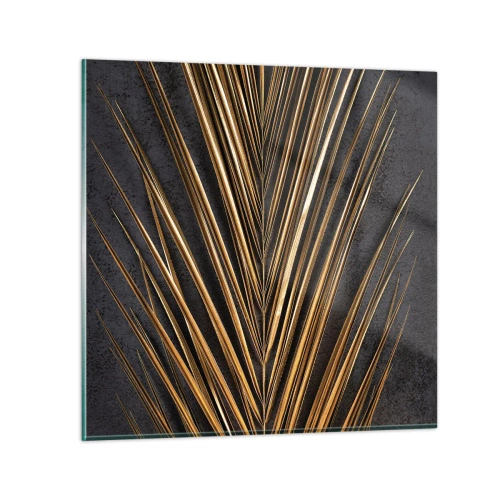 Obraz na skle - Zlato tropů - 60x60 cm