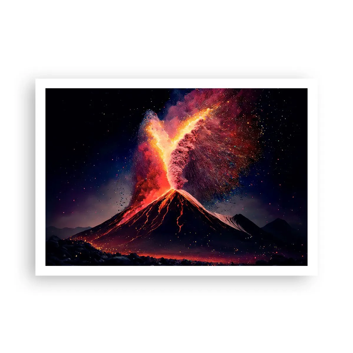 Plakát - Krása a hrůza - 100x70 cm