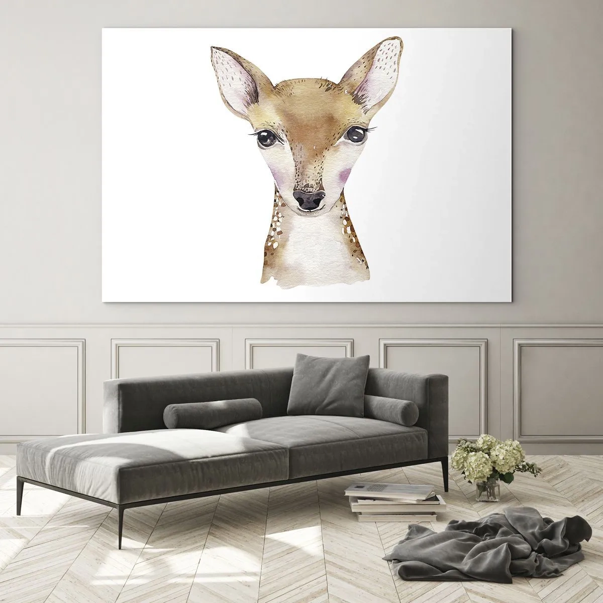 Obraz na skle - Povaha nevinnosti - 120x80 cm