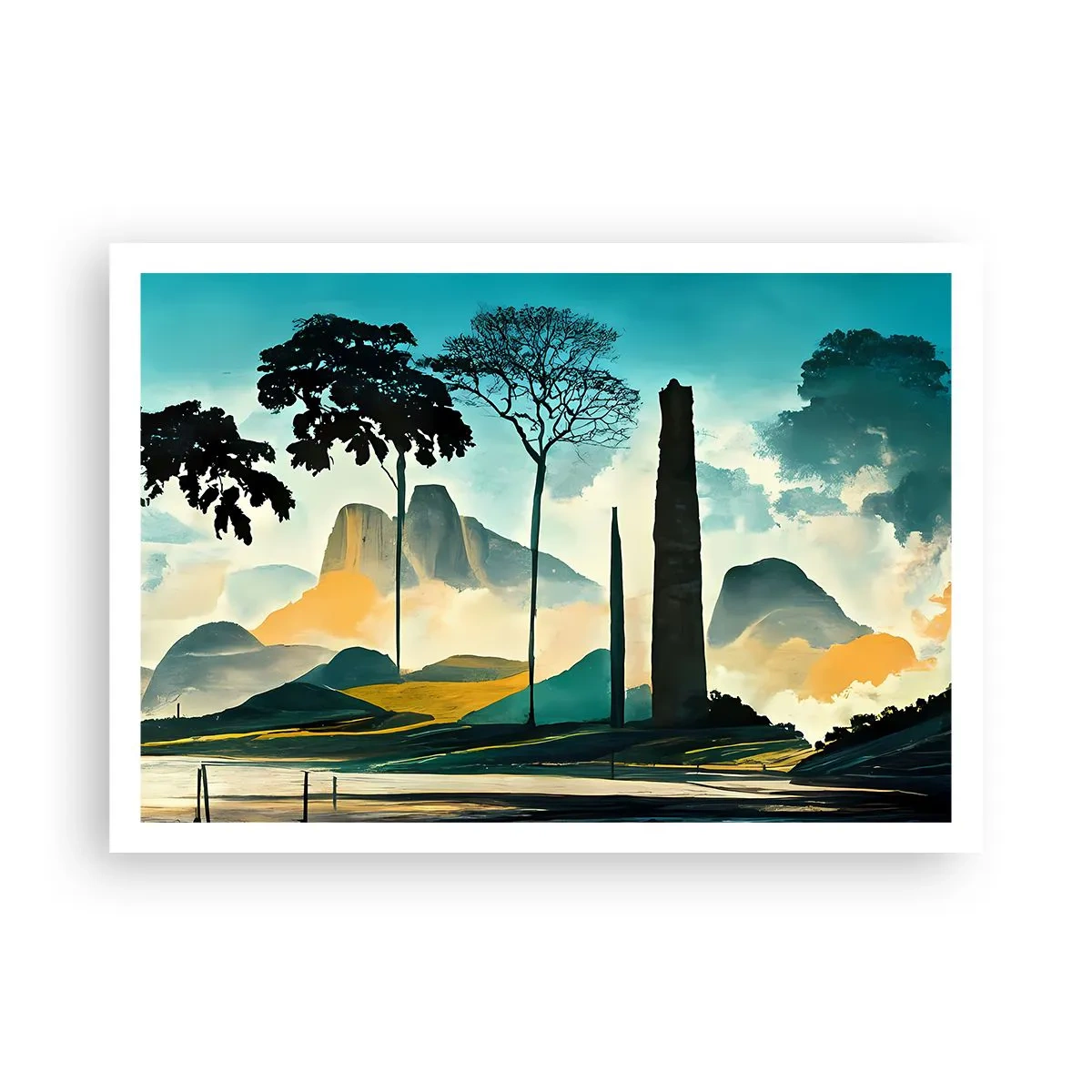 Plakát - Výš a výš - 100x70 cm