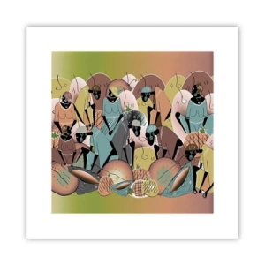 Plakát - Blíží se velký svátek - 30x30 cm