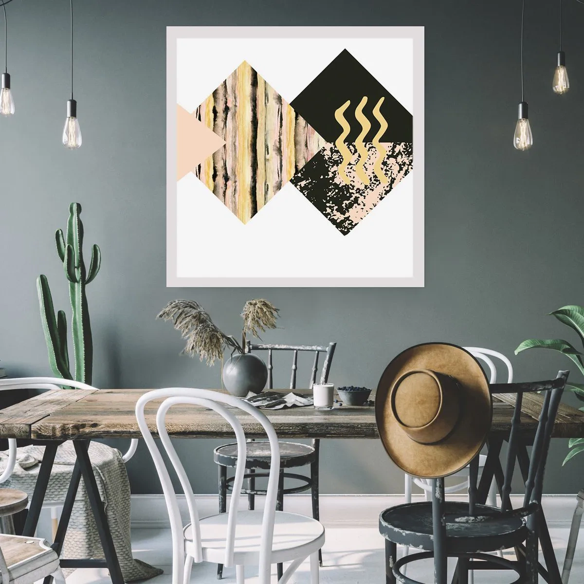 Plakát - Není to tak jednoduché - 40x40 cm