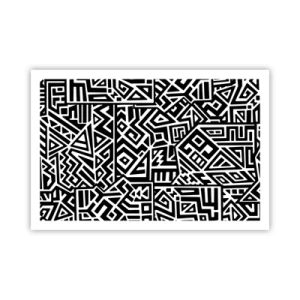 Plakát - Předkolumbovská kompozice - 91x61 cm