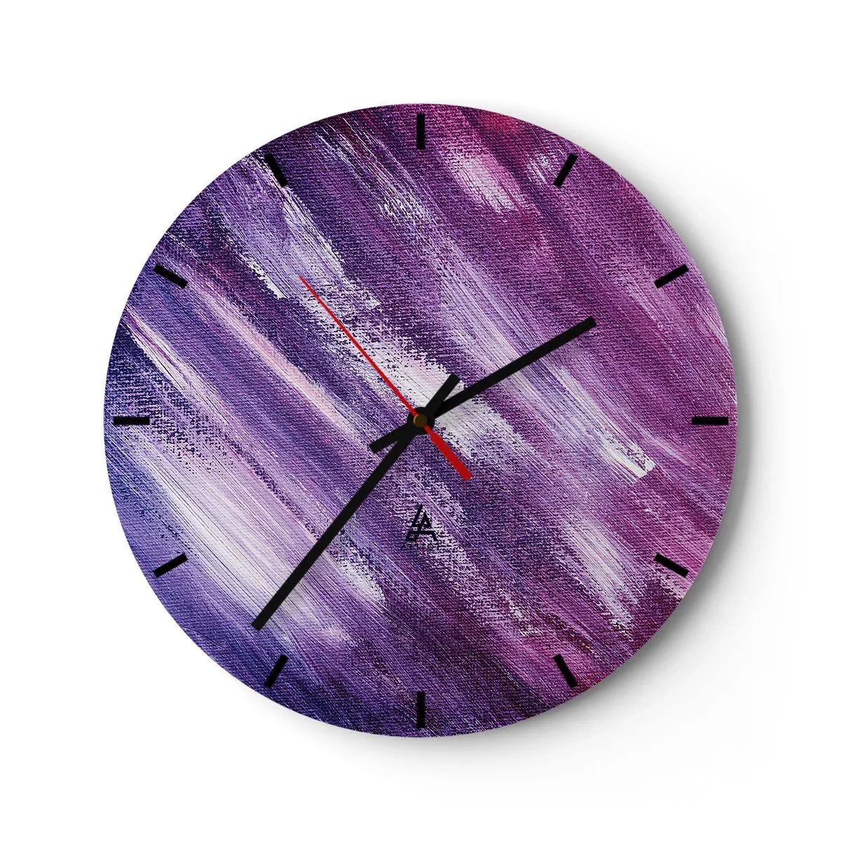 Nástěnné hodiny - Když fouká sluneční vítr - 40x40 cm