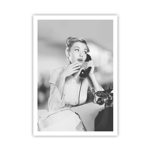 Plakát - Halo, tady jsou 50. léta. - 70x100 cm