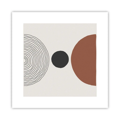 Plakát - V centru pozornosti - 30x30 cm