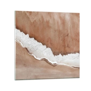 Obraz na skle - V zemitých barvách - 50x50 cm