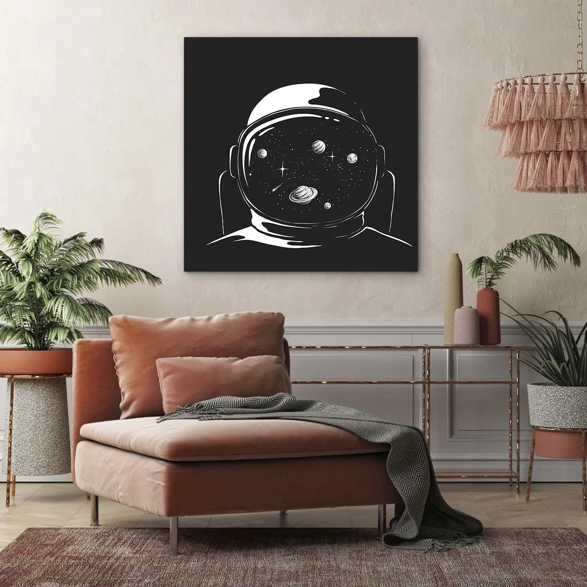 Obraz na plátně - Skvělý výhled - 70x70 cm