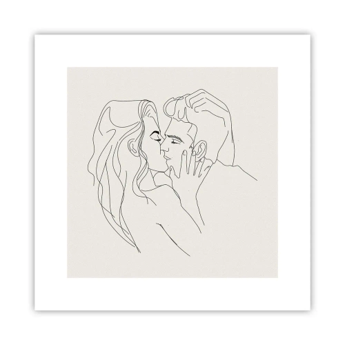 Plakát - Zamotaní citem - 30x30 cm