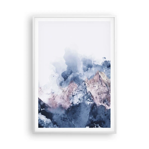 Plakát v bílém rámu - To jsou vrcholy! - 70x100 cm