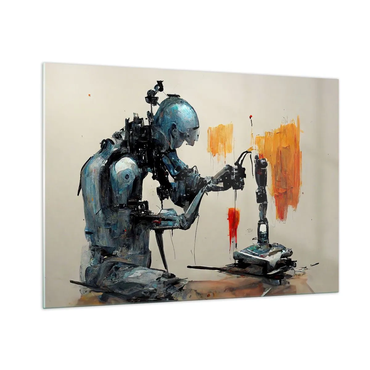 Obraz na skle - Už zítra… - 100x70 cm