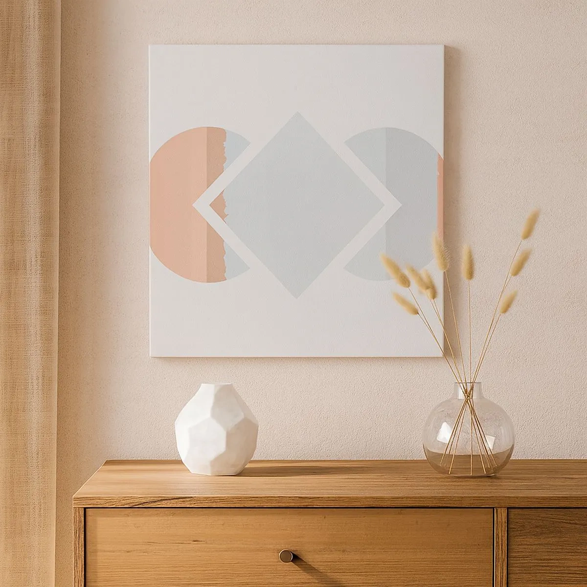 Obraz na plátně - Situace je jasná - 30x30 cm