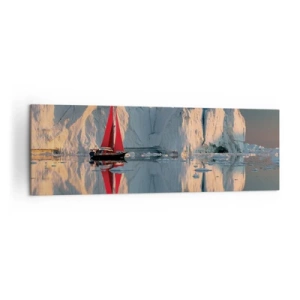 Obraz na plátně - Na okraji světa - 160x50 cm