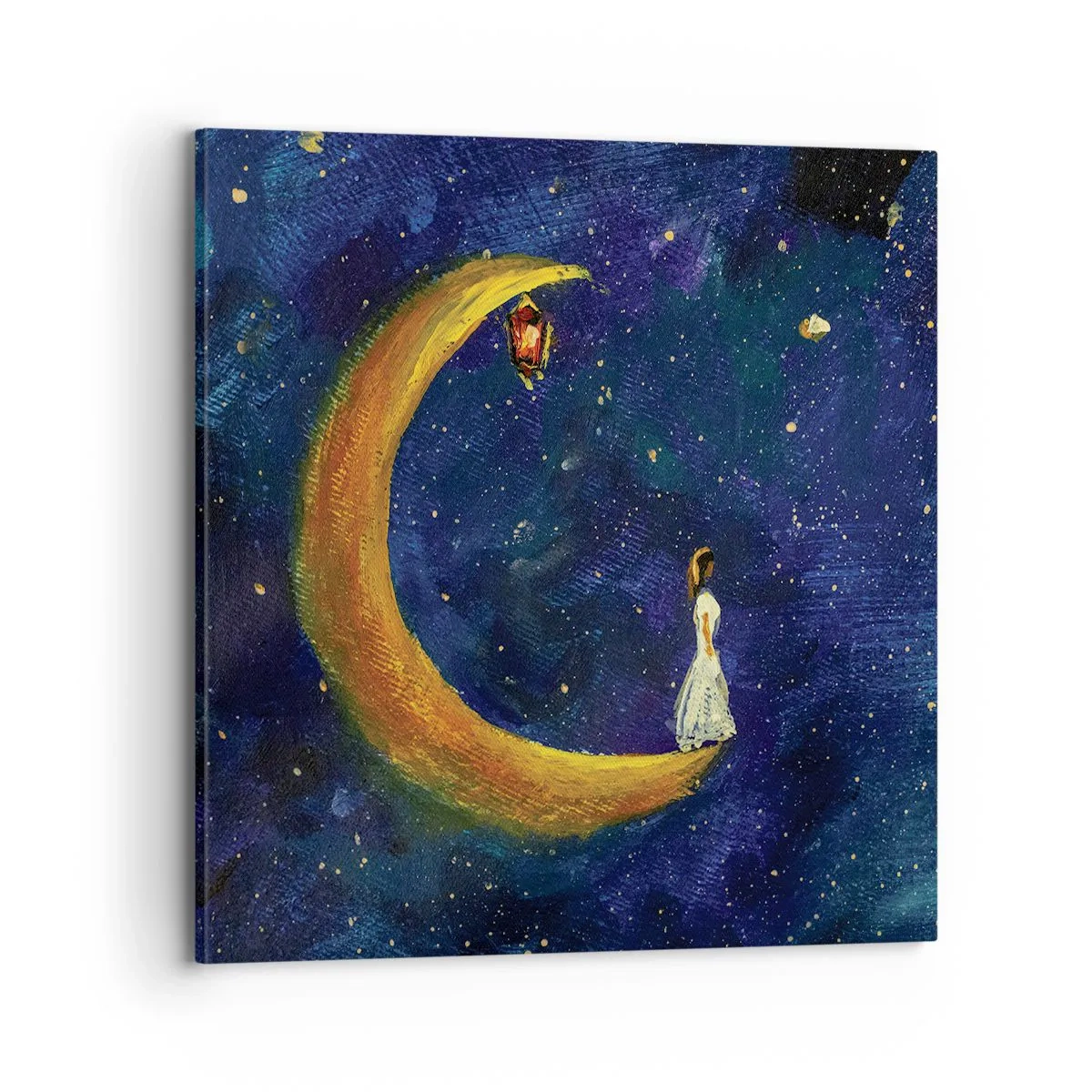 Obraz na plátně - Volání světa - 70x70 cm