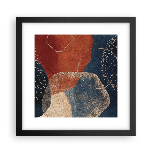 Plakát v černém rámu - Lehkost bytí - 30x30 cm